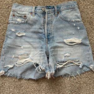 Abercrombie cutoff shorts